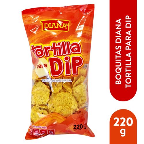 Boquita Diana Tortilla Para Dip - 240 g