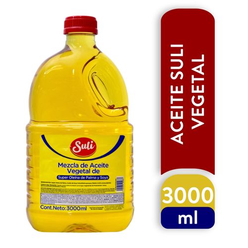 Aceite Vegetal Suli - 3000 ml