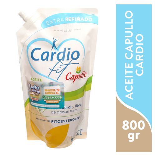 Aceite Cardio Fit Capullo - 800 ml