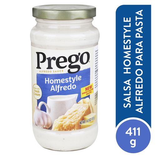 Salsa Prego Blanca Estilo Alfredo - 411 g