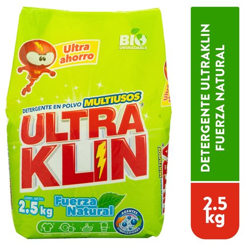 Detergente Ultraklin Natural - 2500 g