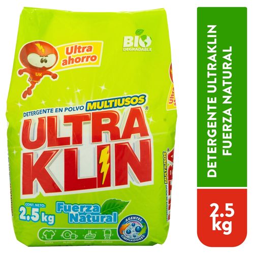 Detergente Ultraklin Natural - 2500 g