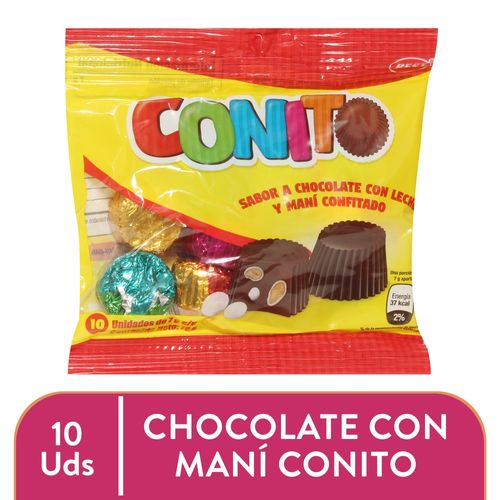 Chocolate Best Conito Bolsa 10 Uds - 70 g
