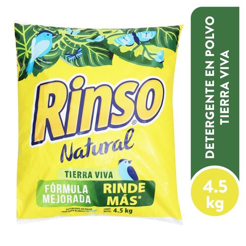 Dt Rinso Natural Tierra Viva 4500 g