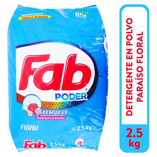 Det Polvo Fab3 Paraiso Floral 2.5Kg