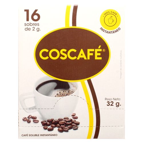 Cafecoscafe Display 16Sobre 32 g