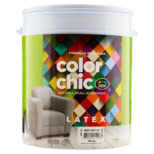 Pintura Color Chic, fórmula mejorada -Galón