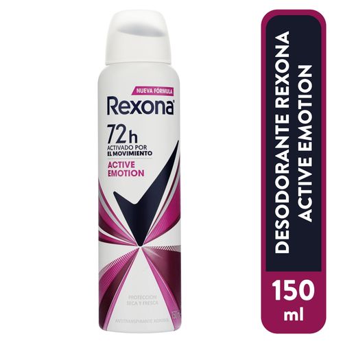 Desodorante Rexona Aerosol Act Emotion 150 ml