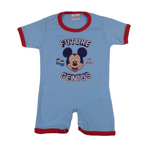 Mameluco Mickey Bebe Disney T 6 24M B