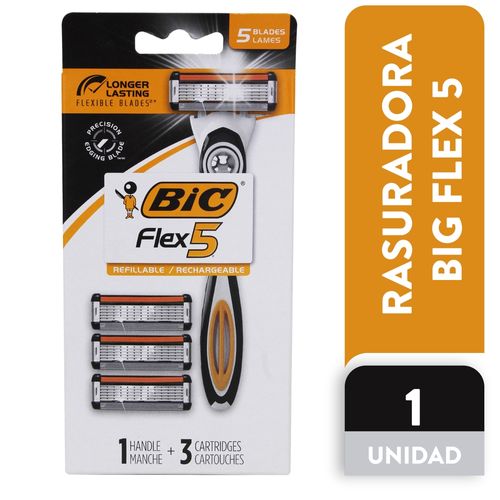 Bic Flex 5 Hojas 3 En 1 Recargable