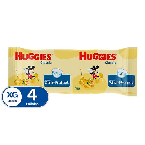 Huggies Classic Minipack Xg 4ea