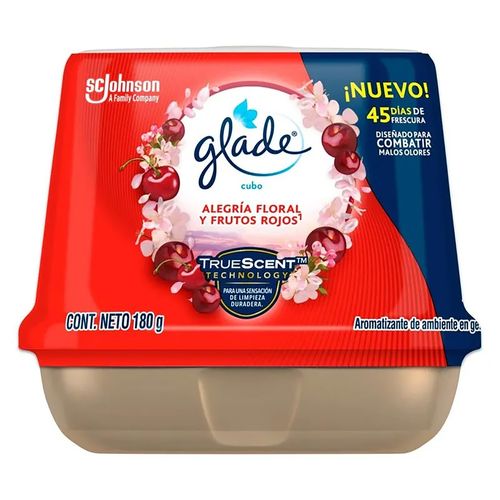 Aromatizante Glade Cubo Floral - 180 g
