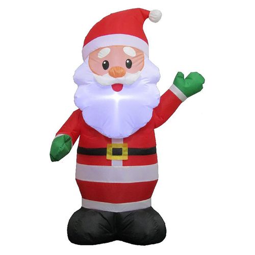 Inflable Holiday Time Santa -122 cm