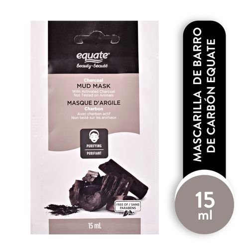 Marcarilla Equate Charcoal Mud Mask - 15 ml