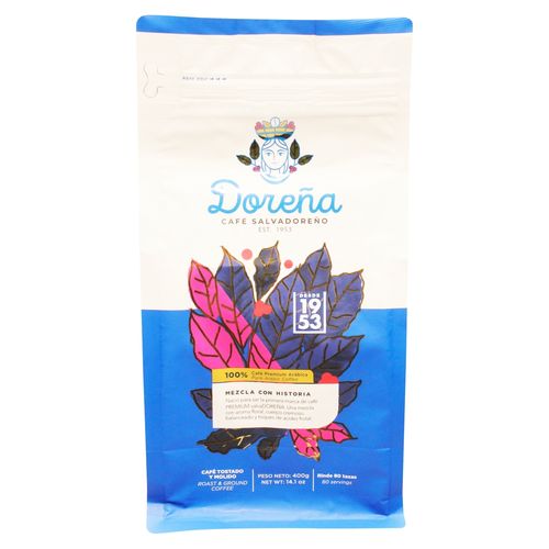 Cafe Dorena Tostado Molido 400 g.