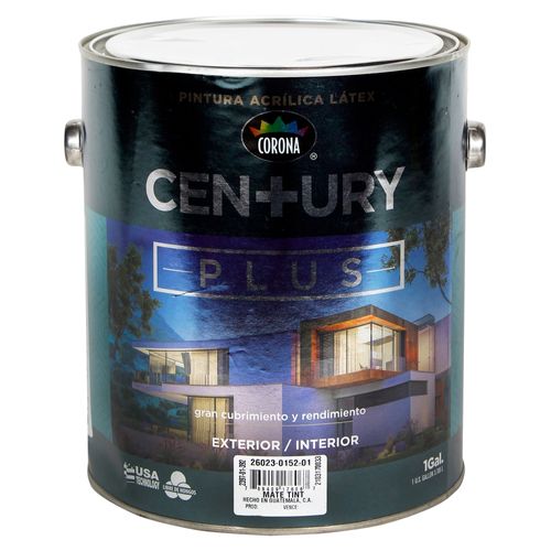 Pintura Century Plus, Mate Tinta -Galón