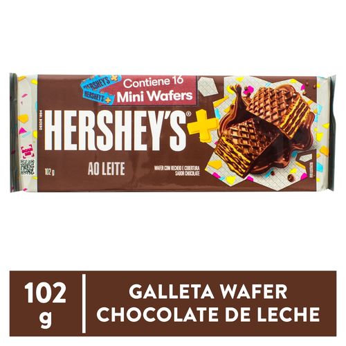 Hershey Wafers Milk 102 Gr