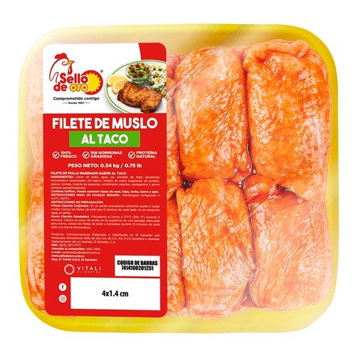 Filet de muslo Sello de Oro -340 g