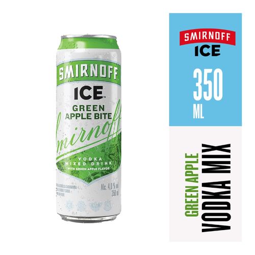 Smirnoff Ice Manzana Verde Lata- 350ml