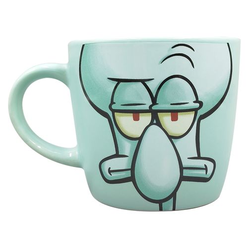 Taza Nickelodeon Calamardo Cerámica - 375 ml