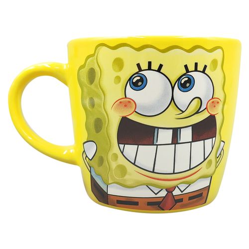 Taza Nickelodeon Bob Esponja Cerámica - 375 ml