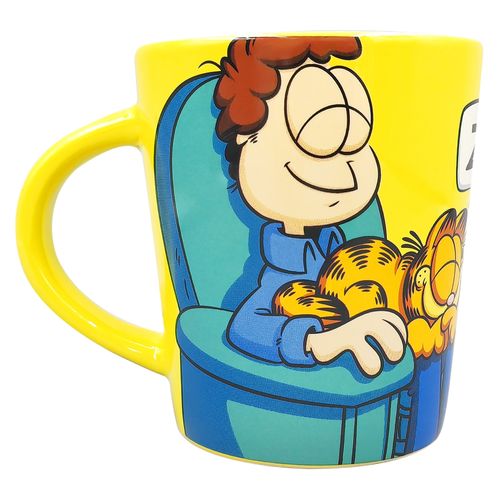 Taza Nickelodeon Garfiel yJon Cerámica - 375 ml