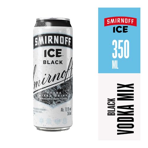 Smirnoff Ice Black Lata- 350 ml