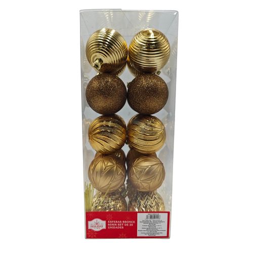 Esferas Bronce 60 mm Set 20U Wm