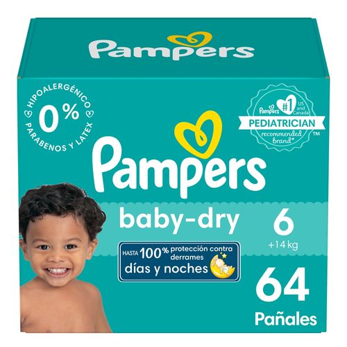 Pañales Desechables Pampers Baby Dry