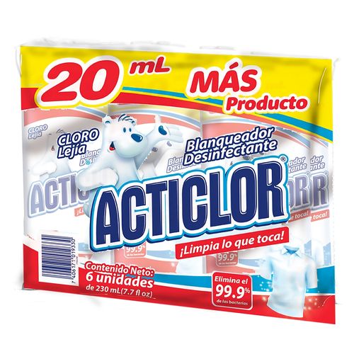 Cloro Acticlor Original Populino 1260 ml