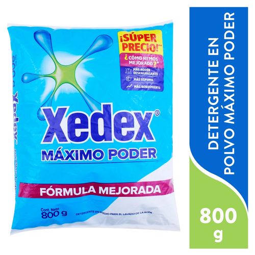 Dt Xedex Maximo Poder Original 800 g