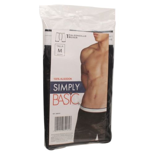 Boxer Simply Basic Caballero Negro T M