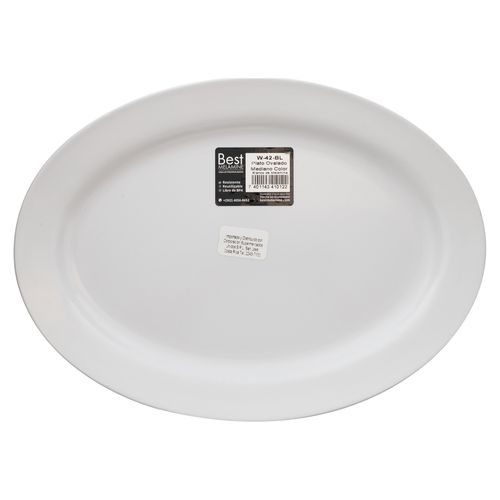 Plato Ovalado Med Best Melamine