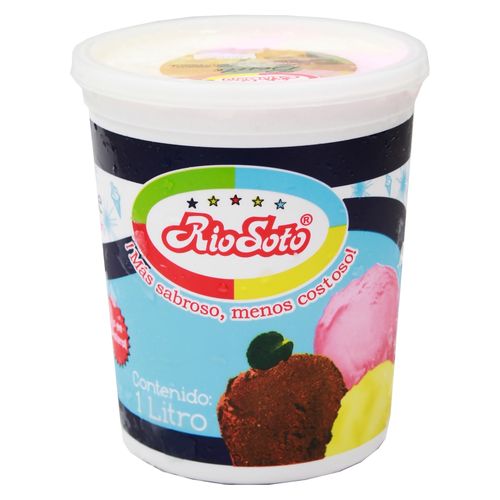 Helado Marca Rio Soto Sabor A Fresa - 1000 ml