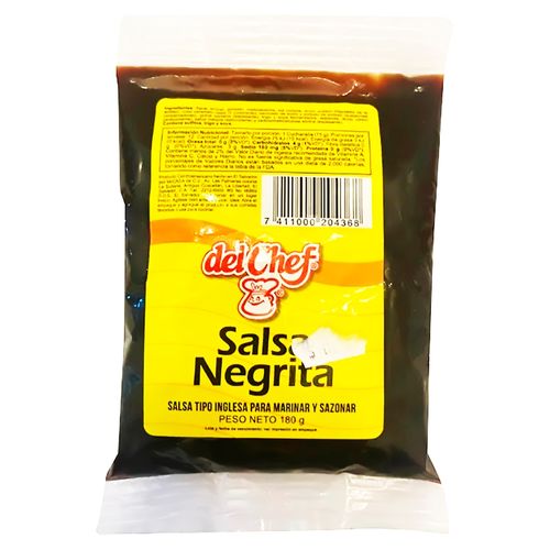 Del Chef Salsa Negrita 180 g