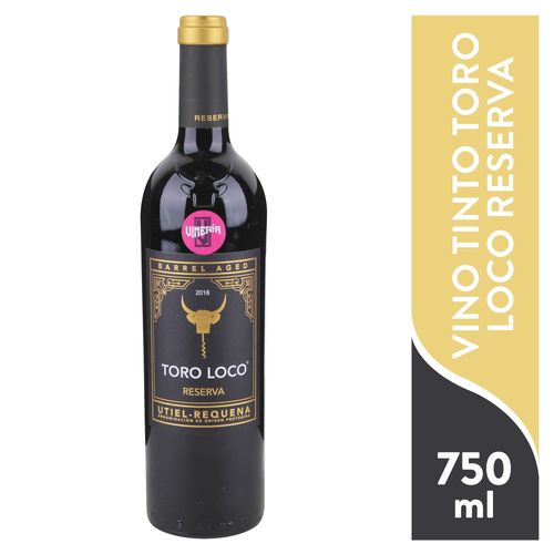 Vino Toro Loco Reserva Utiel Requena - 750 ml