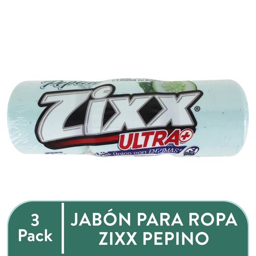 Jabon Zixx Pepino 3Pk 1050 g