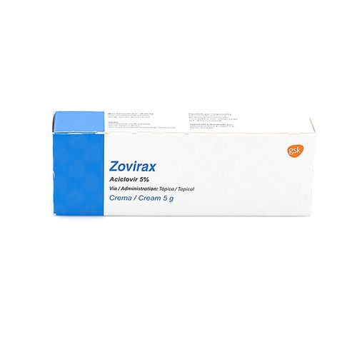 Crema Glaxosmithkline Zovirax 5% - 5 g