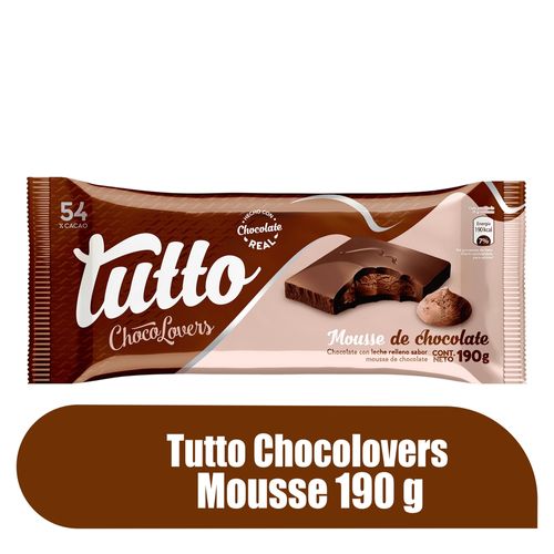 Chocolate Tutto Mouse De Chocolate 1- 90 g