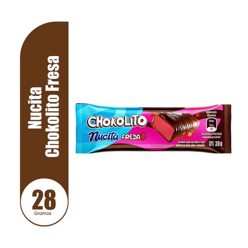 Chokolito Nucita Fresa 28 Gr