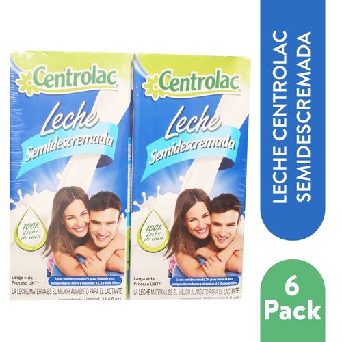 Leche Centrolac Semi Descremada - 6000 ml