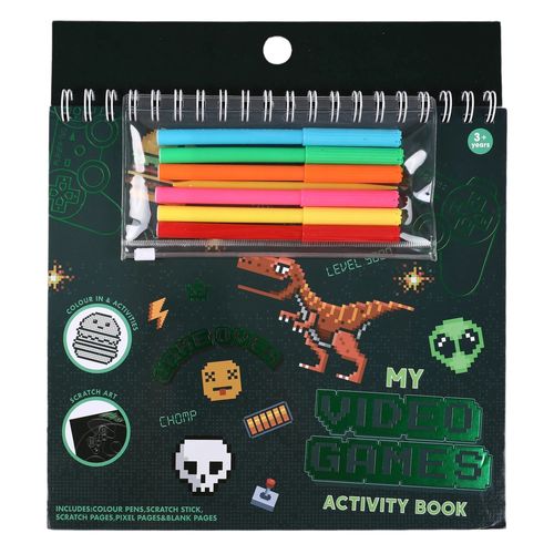 Libro de actividades Pen Gear, con marcadores