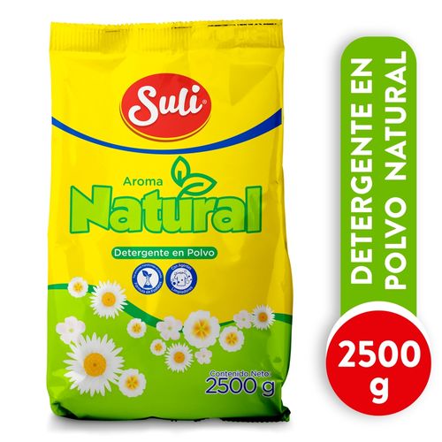 Detergen Polvo Suli Aroma Natural 2500 g