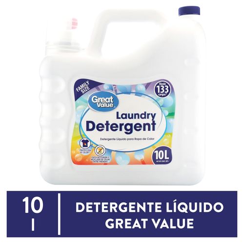 Detergente líquido Great, Value -10 litros