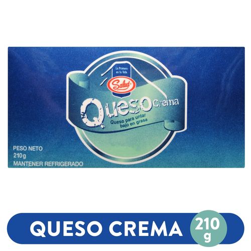 Queso Salud Crema Caja - 210 g