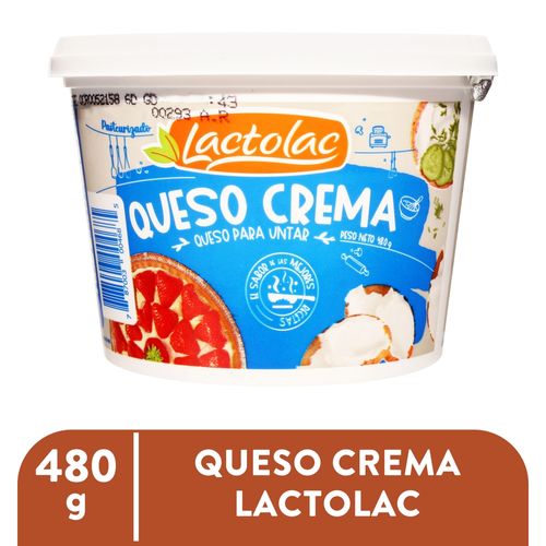 Queso Crema Lactolac 480 g