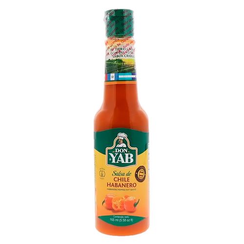 Salsa De Chile Habanero Don Yab 165 ml