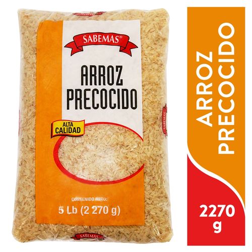 Arroz Sabemas Precocido - 2270 g