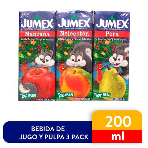 Nectar Jumex Tetra Surt 6Pack 200 ml