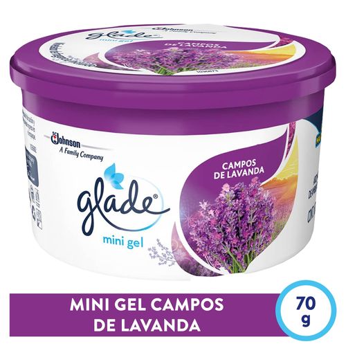 Mini Gel Glade Campos De Lavanda - 70 g